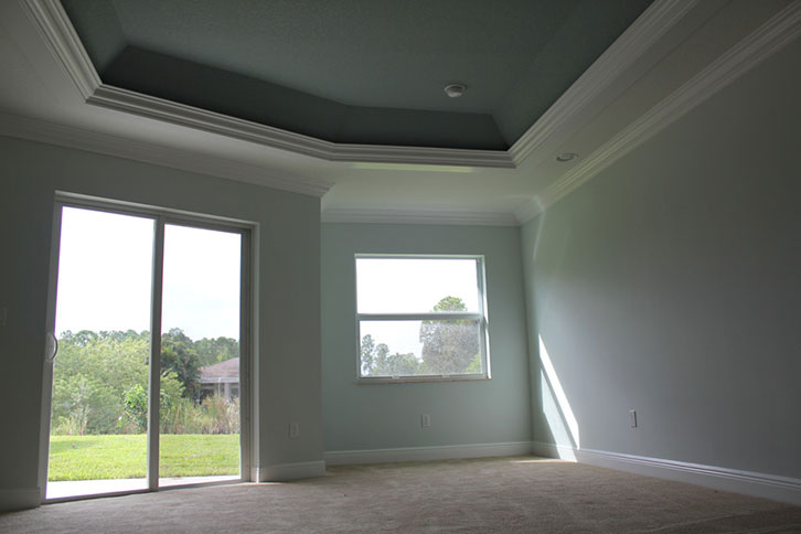 Tray Ceiling Custom Trim Rjm Custom Homes