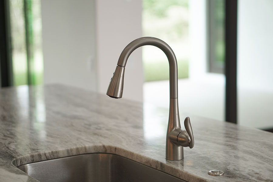 Kitchen Faucet with Undermount Sink RJM Custom Homes