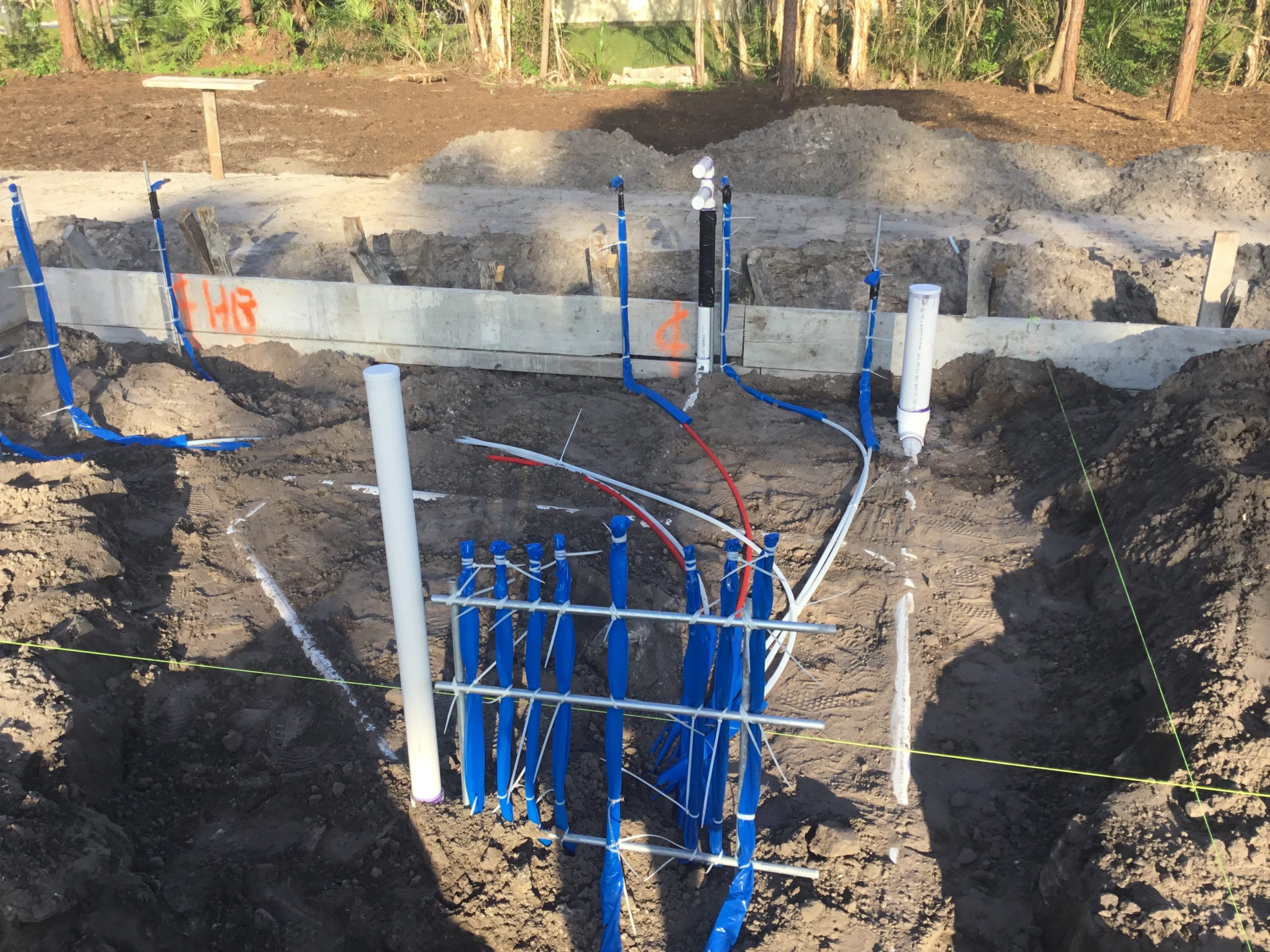 Underground Plumbing RJM Custom Homes