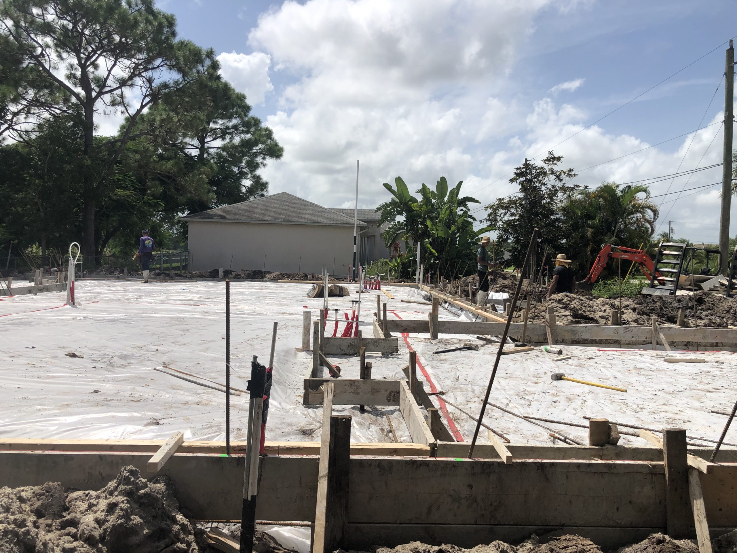 Plumbing and Slab Prep - RJM Custom Homes