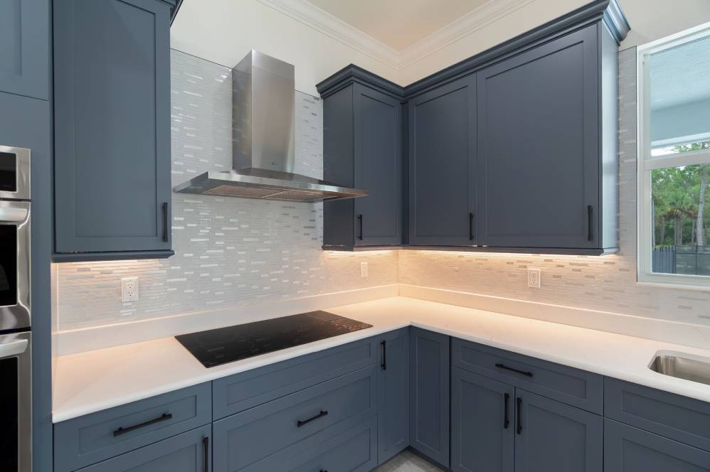 Kitchen with Under-Cabinet Lighting
